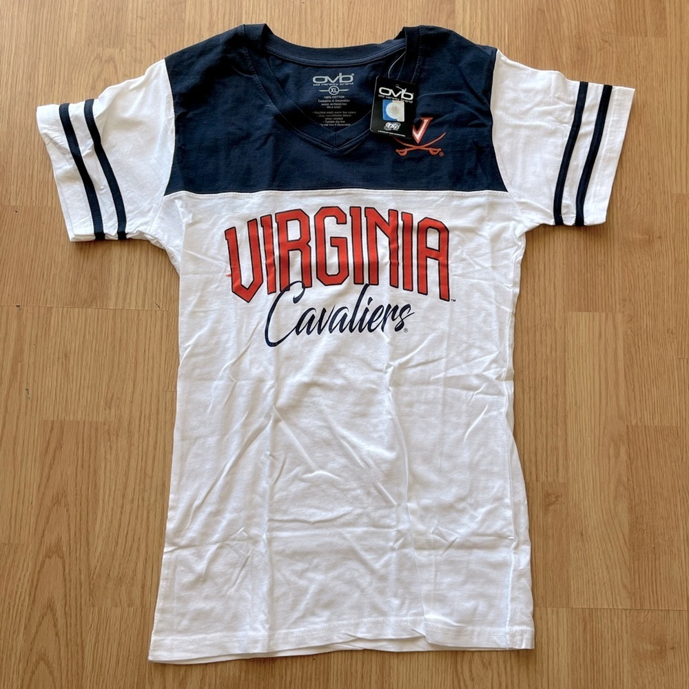NWT Old Varsity Brand Virginia Cavaliers Tee Shirt
